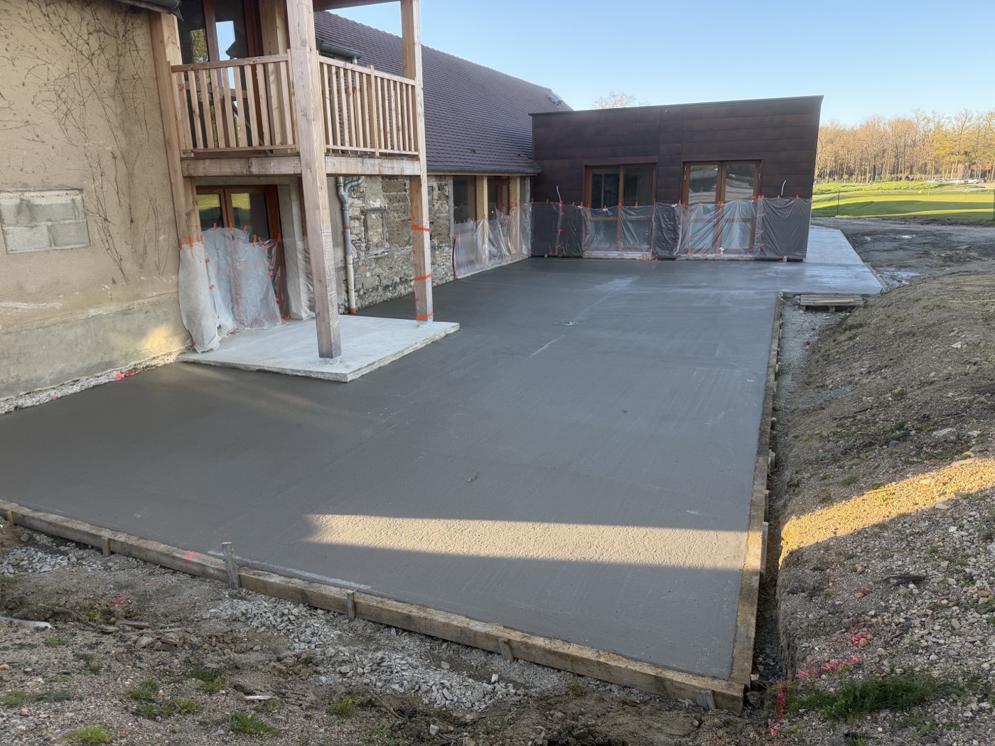 Plateforme remise à neuf